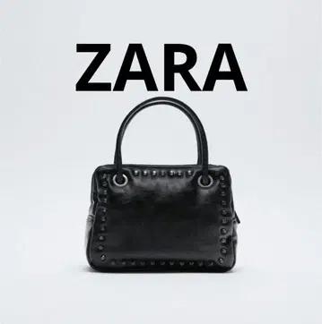 ZARA 스터드 미니 크로스백
