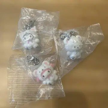 산리오 캐릭터즈 메지루시 액세서리 포근포근 스노우