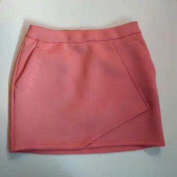 adidas 핑크 베이지 스커트 L 사이즈