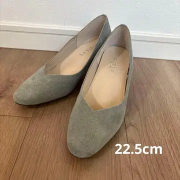 LeTalon 스웨이드 펌프스 22.5cm