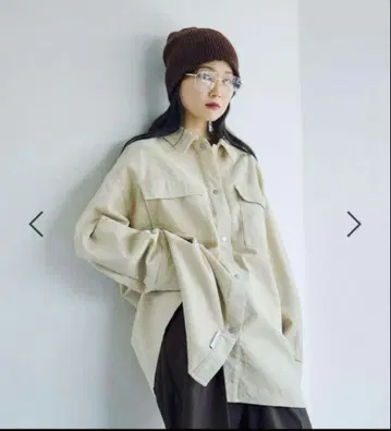 [ 완판템 ] 렙심 코듀로이 BIG 셔츠 아이보리