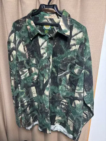Cabela's 카모플라쥬 긴팔 셔츠 2XL