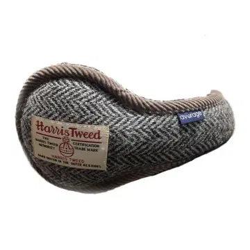 해리스 트위드 헤링본 귀도리