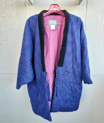 새상품급 구루메 수제 한텐 여성용 반텐 일본제 짱짱코 사이즈 L