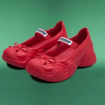 woomii 우미 발레 슈즈 통굽