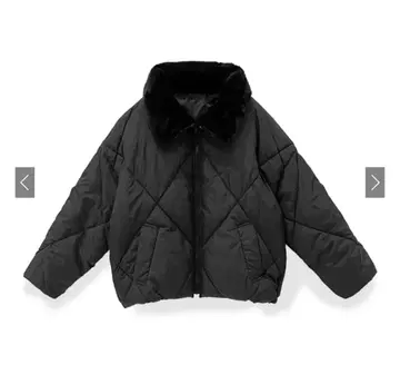 GRL 2way 퍼 칼라 퀼팅 다운 자켓 fo1592