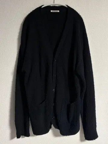 1주간 한정판 판매 AURALEE 22ss 부클레 가디건 사이즈 3