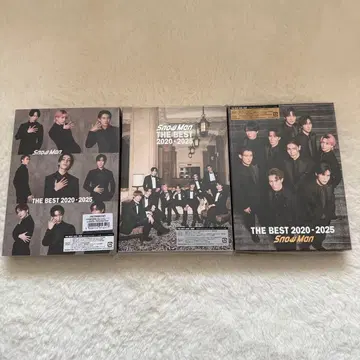 SnowMan 베스트 앨범 THE BEST 3 형태 Blu-ray