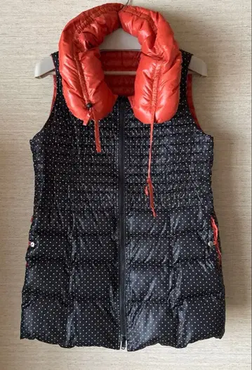 monplaisir 몽플레지르 다운 베스트 코트 리버서블