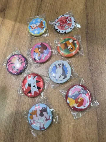 디즈니 캔뱃지 9개 세트
