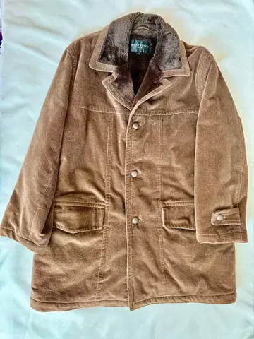 브라운 코듀로이 자켓