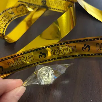 미세스 바벨탑 JAM'S 복권 스카프링 은색 테이프 포함