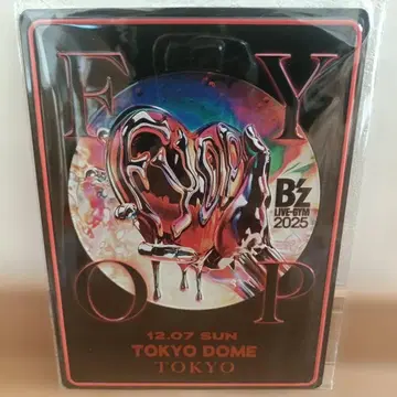B'z LIVE-GYM 2025 도쿄돔 공식 굿즈