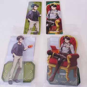 새상품 진격의 거인 리바이 생일 유년기 아크릴 스탠드 애니메이트