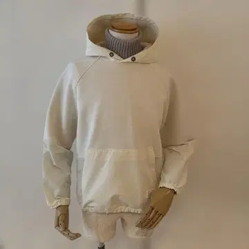 PT 토리노 / 본딩 저리 x 나일론 후드티 / 화이트 / 46