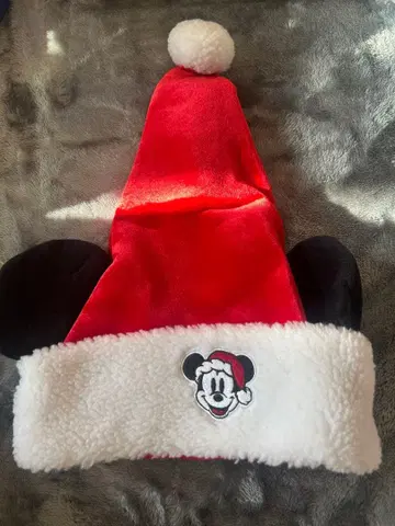 미키마우스 산타 모자 귀 포함