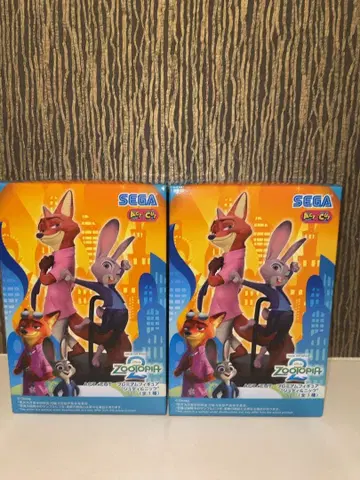 주토피아 2 피규어 2개 set