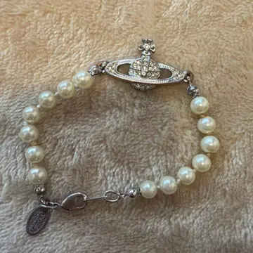 펄 크라운 모티브 팔찌
