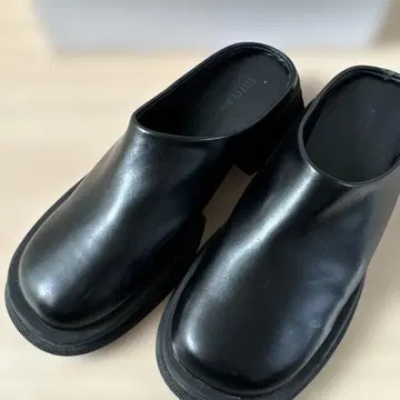 select MOCA 인조 가죽 슬라이드 신발 사보 슬립온 L