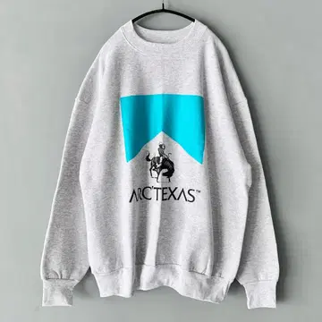 BOOTLAB ARC'TEXAS 맨투맨 터콰이즈 XL 아크텍사스