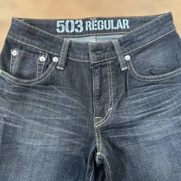 에드윈 503 블루 립 엣지 라인 / 블랙 BK / size 28