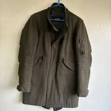 NANO UNIVERSE 밀리터리 자켓 후드 없음