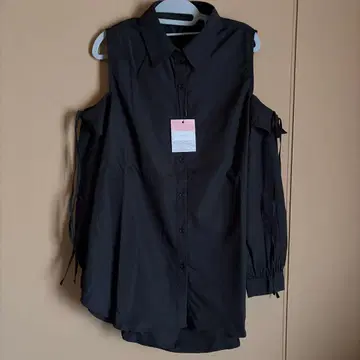 셰리미 백 오픈 셔츠