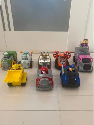 [ 묶음 판매 ] 파우 패트롤 비클 세트