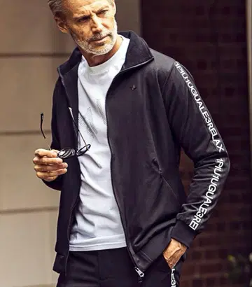 1PIU1UGUALE3 RELAX 4WAY 스트레치 스탠드 카라 자켓