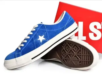 새상품 사이즈 26.0cm 와스타 J 스웨이드 블루 컨버스