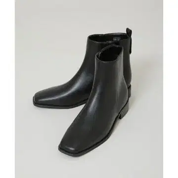 NANO universe 스퀘어토 플랫 부츠 24cm