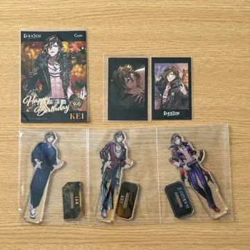 브라스 아크릴 스탠드 브로마이드 세트 케이