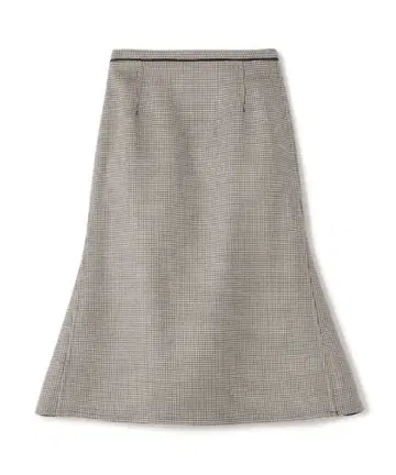 Tomorrowlandcollection 건클럽 체크 머메이드 스커트