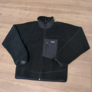 patagonia 플리스 자켓 블랙 S