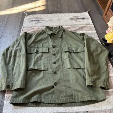[ 실물 40s US ARMY M-43 HBT Jacket 헤링본
