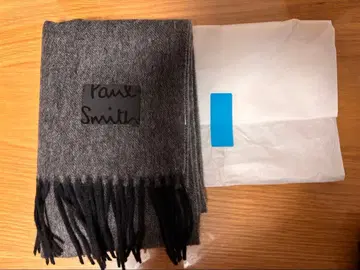 Cropped Logo 캐시미어 블렌드 머플러