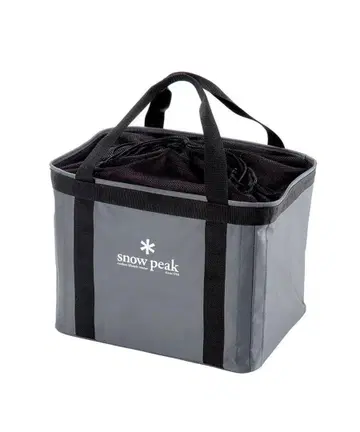 새상품) snow peak 기어 컨테이너 수납백 메쉬 덮개 포함