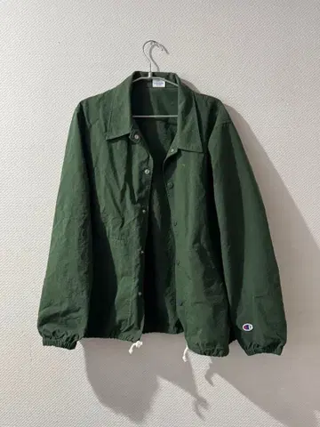 Champion 올리브 그린 자켓