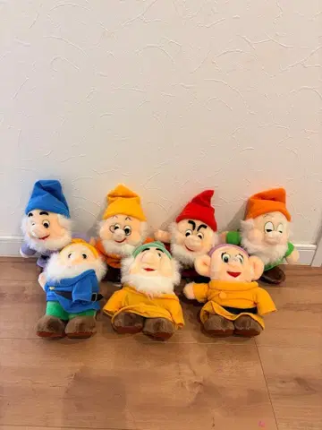 일곱 난쟁이 봉제 인형 7개 세트