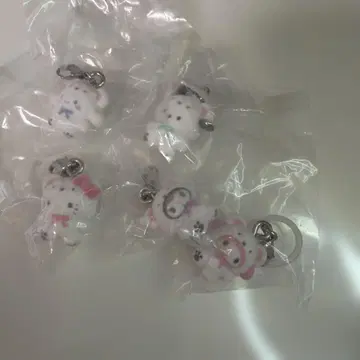 메지루시 액세서리 산리오 복슬복슬 스노우 5개 세트