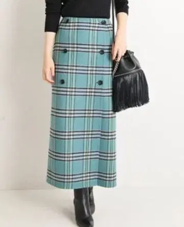 이에나 IENA 더블 페이스 리버서블 롱 스커트