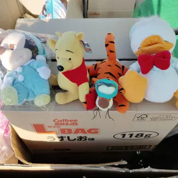 푸우 티거 도널드 덕 봉제 인형 세트