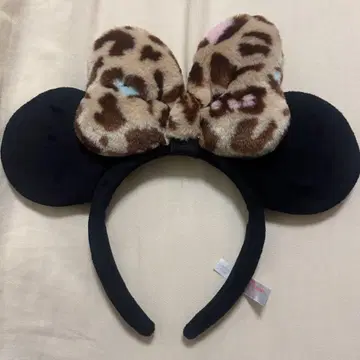 미니 레오파드 무늬 머리띠