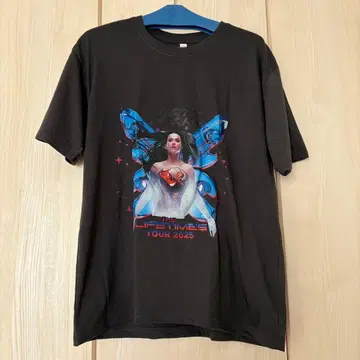 케이티 페리 투어 T셔츠 다크 그레이 XL