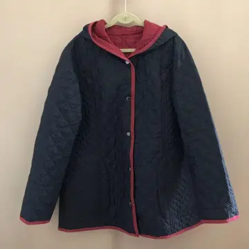 레리안 leilian 퀼팅 코트 자켓 리버서블