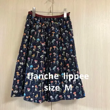 프랑슈리페 오리프리 버섯 도감 스커트 M