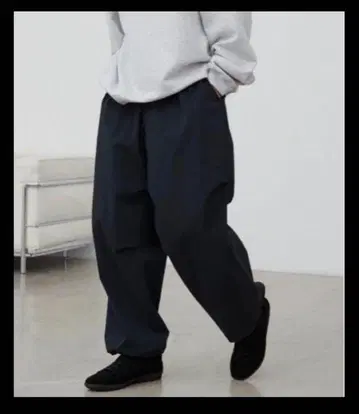 WYM TRACK WIDE EASY LOOSE PANTS