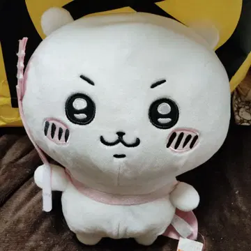 귀여운 화이트 봉제 인형