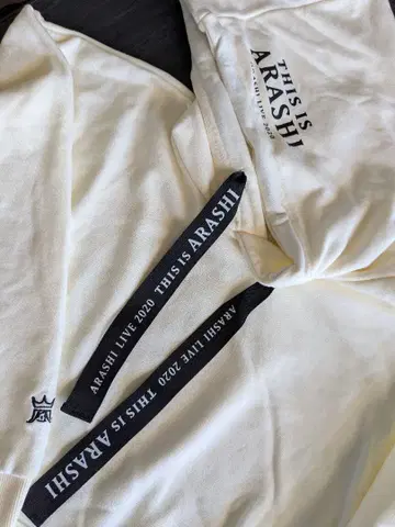 ARASHI LIVE 2020 후드티