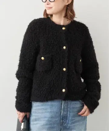 새상품급 Deuxieme Classe 니트 자켓